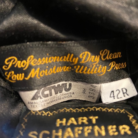 Loro Piana Black 100% Virgin Italian Wool USA Union Made Trench Coat Size 42 R. - Picture 5 of 6